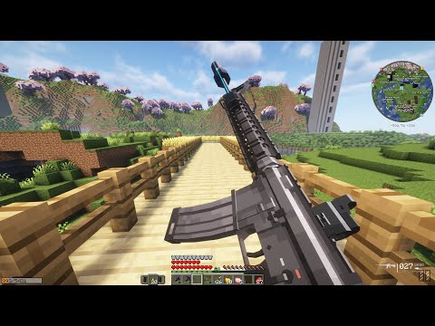 Sezon 14 Minecraft Modlu Survival Bölüm 5 (v1.20.1) - Lazerli Tüfek Yaptım