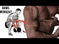The ULTIMATE Arms Workout For Bigger Biceps And Triceps Follow Along