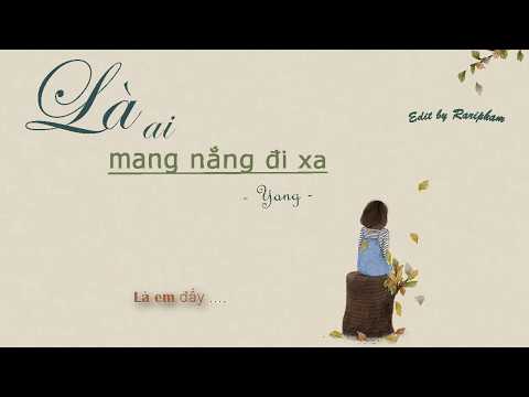 [KARAOKE] Là Ai Mang Nắng Đi Xa - Yang