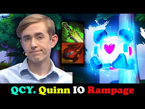 QCY.Quinn IO mid - Rampage - 24 Min GG - Ethereal Blade Pro Players Gameplay GG DotA