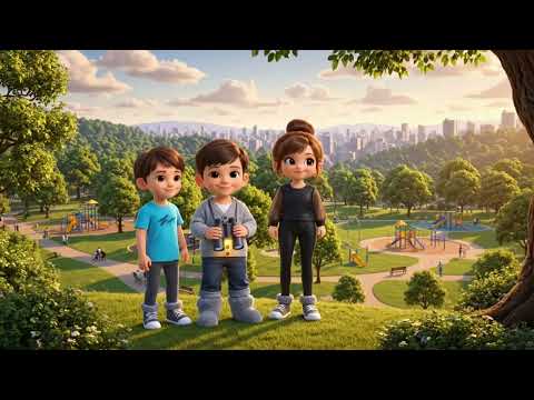 Magic Noun Binoculars: Fun English Lesson for Kids!