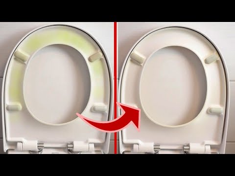 Wie du eine vergilbte Klobrille ganz einfach wieder weiß bekommst!