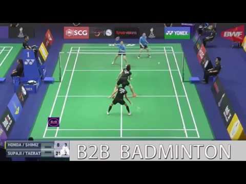 Badminton 2017 ThailandMaster   Puttita SUPAJIRAKUL Sapsiree T  vs Erina HONDA Nozomi S