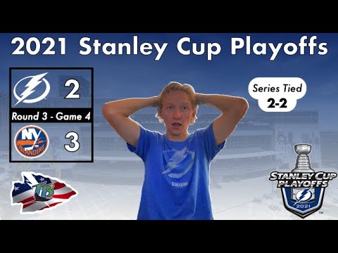 Tampa Bay Lightning Fans REACTS | Round 3, Game 4 vs Islanders | 2021 Stanley Cup Playoffs