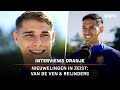 Tijjani Reijnders en Micky van de Ven azen op DEBUUT in ORANJE ?? | Interviews Nederlands elftal