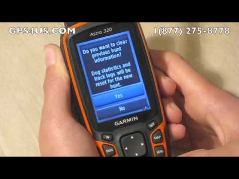 Garmin Astro 320 New Hunt Setup