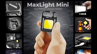 8-in-1 MaxLight Mini Super Bright Utility Flashlight (2-Pack)