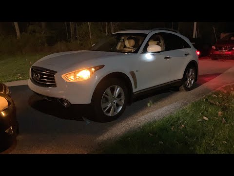 Infiniti Welcome Lighting in the QX70. A brief introduction