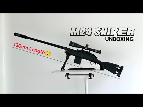 M24 SNIPER Gel Blaster Toy gun | gel blasters india | unboxing video