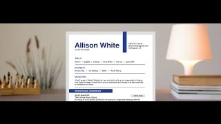 Resume examples "Classico" - by Mycvfactory