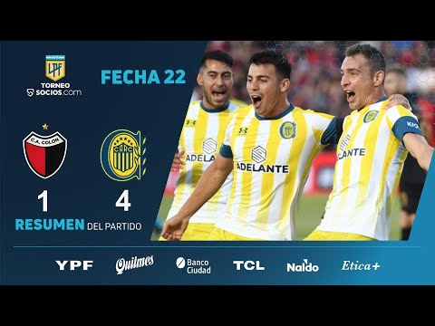 #TorneoSocios | Fecha 22 | resumen de Colón - Rosario Central