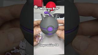 🔥Mewtwo ball🔥 #pokemon #pokemoncards #impresion3d #shorts #viralshorts