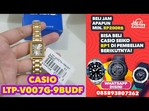 CASIO ORIGINAL LTP-V007G-9B LTP V007G 9B V 007 G LTPV007 JAM TANGAN WANITA LA ST