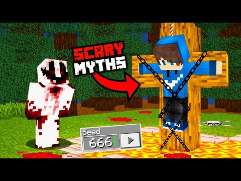 Testing Scariest Minecraft Mysteries That Are Actually Real!!