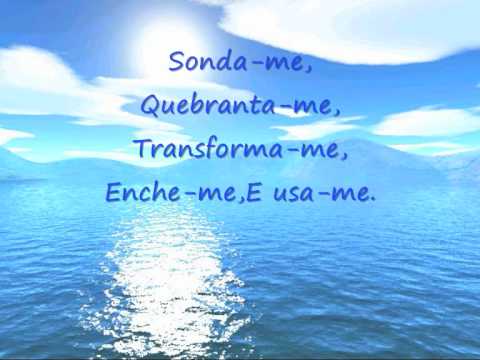 sonda-me de Aline Barros com letra.