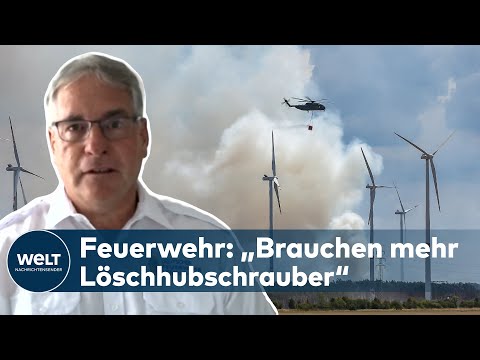 WALDBRÄNDE - Feuerwehr: „Brauchen dringend mehr Hubschrauber, um die Brände bekämpfen zu können“