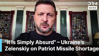 Ukraine's Zelenskiy Appeals for More Patriot Missiles as Russia Intensifies Attacks | DRM News |AC1N