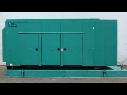 Cummins 275DQAE 275 kW diesel generator, QSM11-G2 NR3 engine, 60 Hrs, Yr 2006 - CSDG # 2519