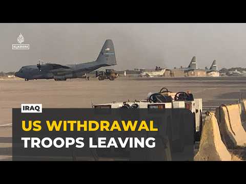 US forces leaving Iraq: American troops pull out after two decades