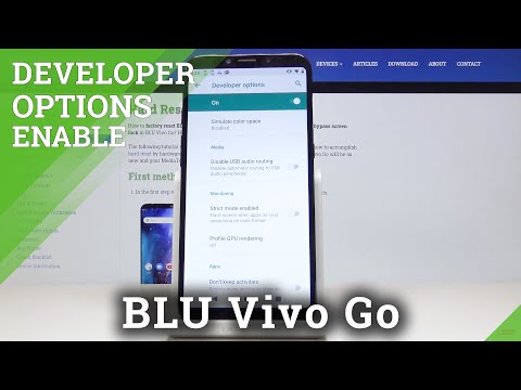 How to Activate Developer Features on BLU Vivo Go – Enable Developer Options