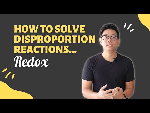 How To Solve Redox Disproportionation Questions