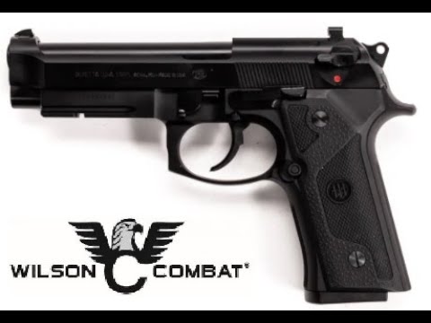Beretta 92 FS Vertec Wilson Combat 13lb hammer spring and skeletonized hammer upgrades