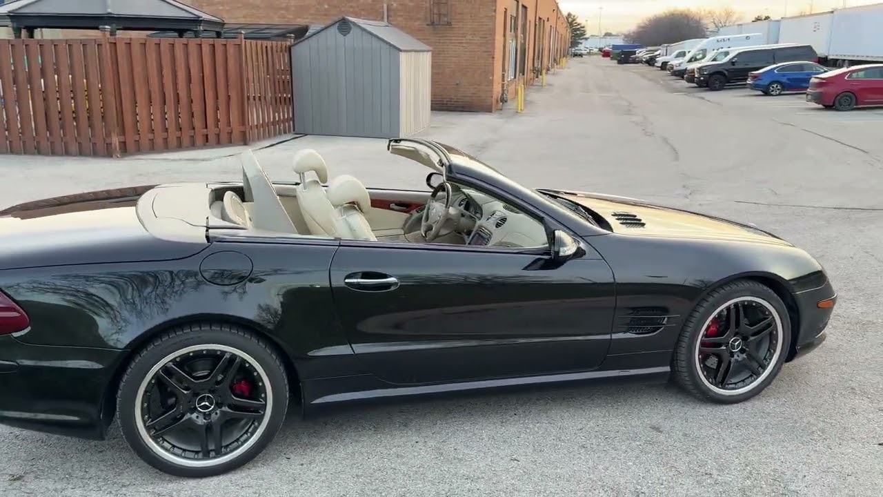 Sub-68K km 2003 Mercedes-Benz SL 500 Roadster Expires May 1, 2026