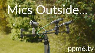 Video thumbnail for Schoeps, Neumann, Gefell and AKG hypercardioid mics... outside, what if the cheapest was the best? by ppm6.tv
