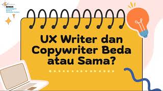 UX Writer dan Copywriter Beda atau Sama