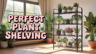 Metal Shelving Assembly is Oddly Satisfying to Watch! Barrina CX3 Plant Stand with Grow Light