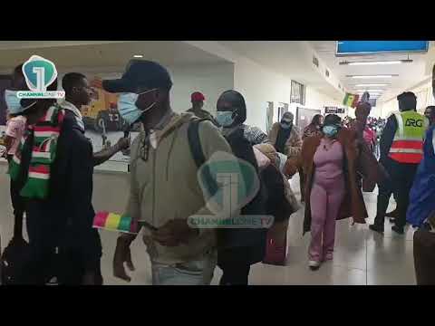 Breaking: 342 Evacuated Ghanaians Arrive Safely in Accra From South Africa