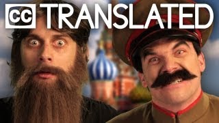 [TRANSLATED] Rasputin vs Stalin. Epic Rap Battles of History. [CC]