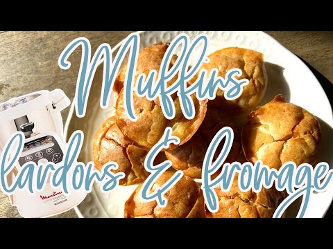 Recette Muffins lardons ch&egrave;vre et noix