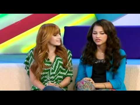 Zendaya and Bella Thorne Interview T4