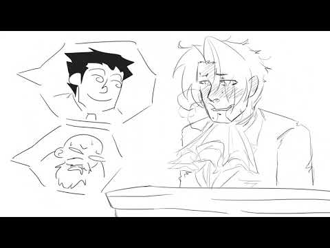Edgeworth failed NNN || an Ace Attorney Animatic I was forced to have public bc my friend made me.