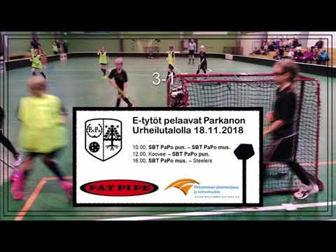 Maalikooste - PaPo Musta vs PaPo Punainen, E-tytöt 3.11.2018