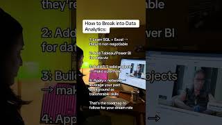 How to break into data analytics (the actual roadmap) #dataanalyst #coursera