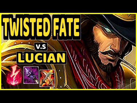 DOPA (APDO) (TWISTED FATE) vs LUCIAN - MID CHALLENGER GAMEPLAY - KR