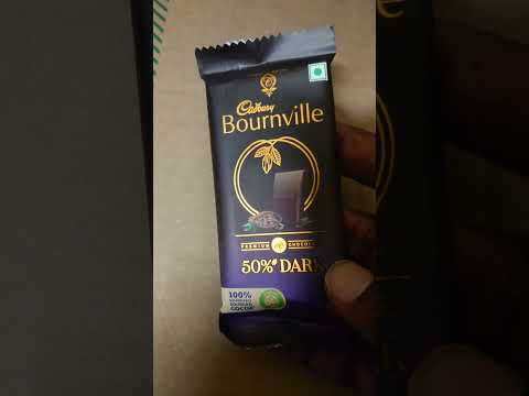Cadbury Bournville 50% DARK CHOCOLATE 🍫🥰😍 #shorts