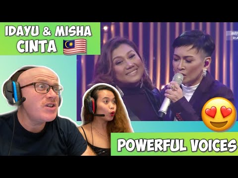 MISHA OMAR AND IDAYU - CINTA | REACTION!😍🇲🇾