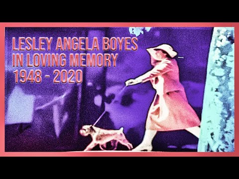 In loving memory of Lesley Angela Boyes