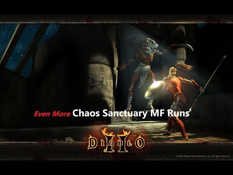Project Diablo 2 (PD2) Another 100 Chaos Sanctuary MF Runs w/ Slams as we go!