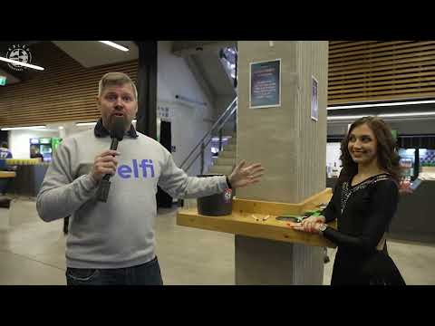 Tagasivaade fännimelule Tondiraba Jäähallis koos Renxxi ja Rebasega