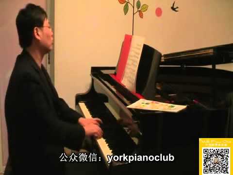 41 Bee and the clover  John Thompson   Modern Course for the piano part 2