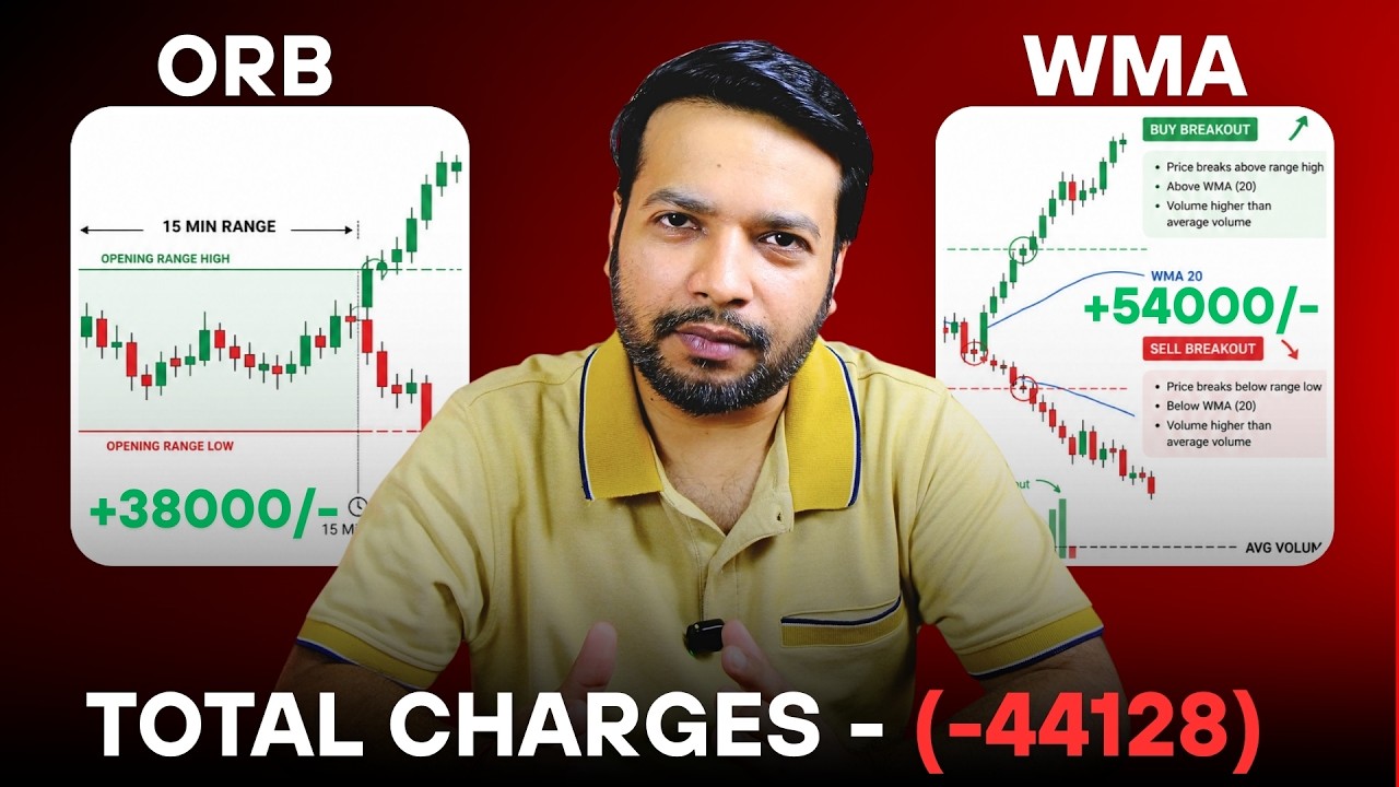 Intraday Two Profitable Trading Strategy | Brokerage Charges Trap ?