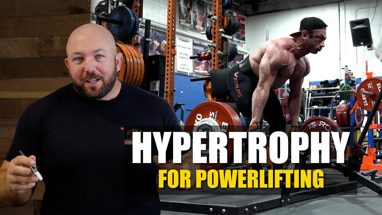 How To Design A Hypertrophy Program (Muscle Building for Powerlifting)