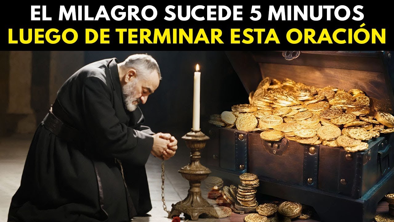 Padre Pío: el milagro sucede 5 minutos luego de terminar esta oración