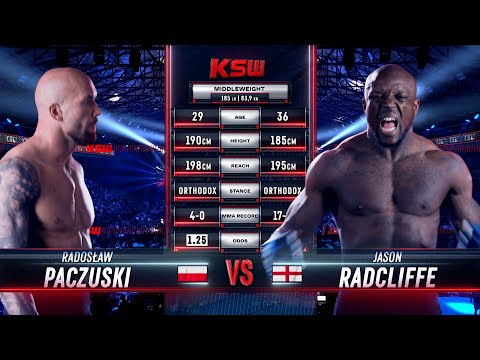 Radoslaw Paczuski vs Jason Radcliffe full fight