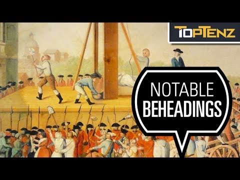 Top 10 Infamous Guillotine Executions