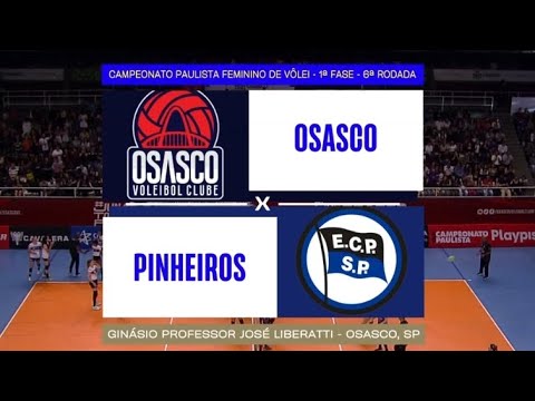Osasco x Pinheiros Campeonato Paulista de Vôlei Feminino 2024